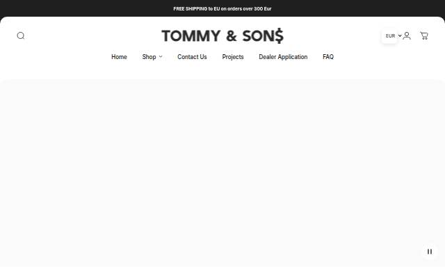 Tommy&amp;Sons storefront