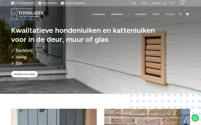 Tomsgates storefront