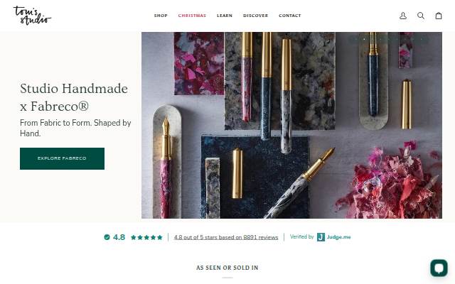 tomsstudio.com storefront