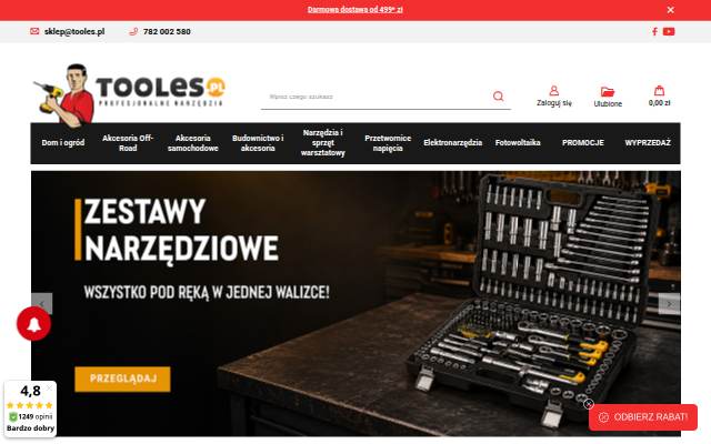 TOOLES.pl storefront