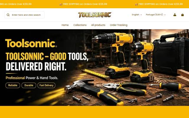 Toolsonnic storefront