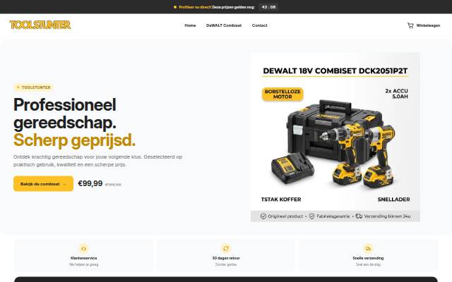 TOOLSTUNTER storefront