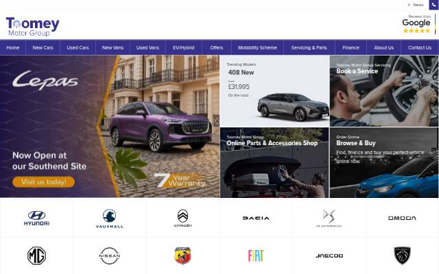 Toomey Motor Group: New and Used Car Dealer storefront