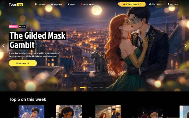 Toon Hub storefront
