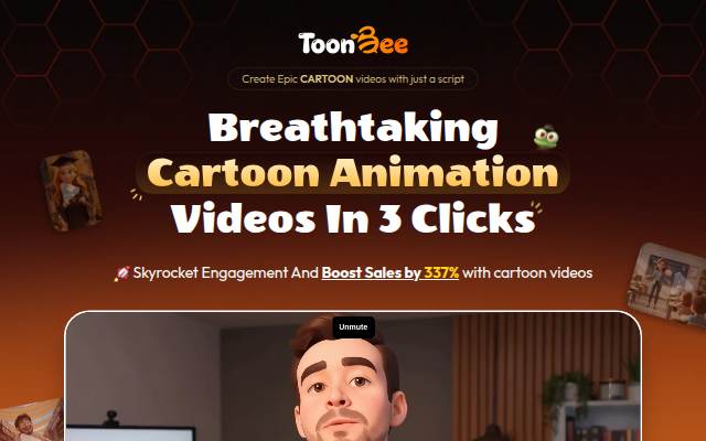 ToonBee — Unlock AI storefront