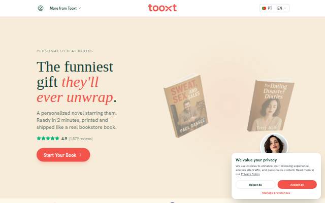Tooxt storefront