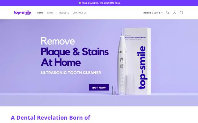 TopSmile storefront
