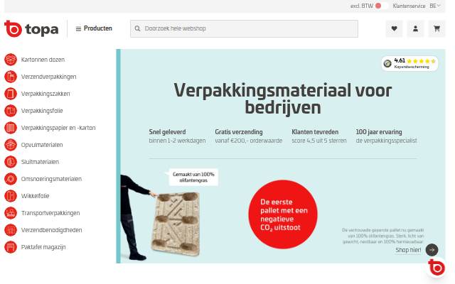 Slimme verpakkingsoplossingen voor jouw bedrijf storefront