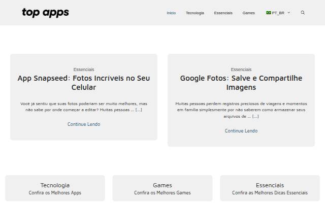 Montra da Top Apps