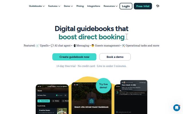 Digital Guidebooks to Reduce Guest Questions storefront