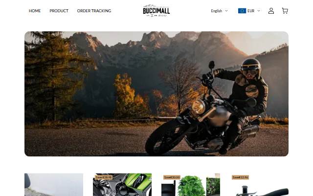 BUCCIMALL storefront