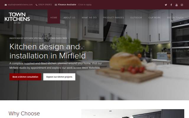 Vitrine de Quality Kitchen Design & Fitting in Mirfield, Cleckheaton, Brighouse, Halifax, Birkenshaw