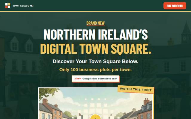 Startseite von Town Square N.I