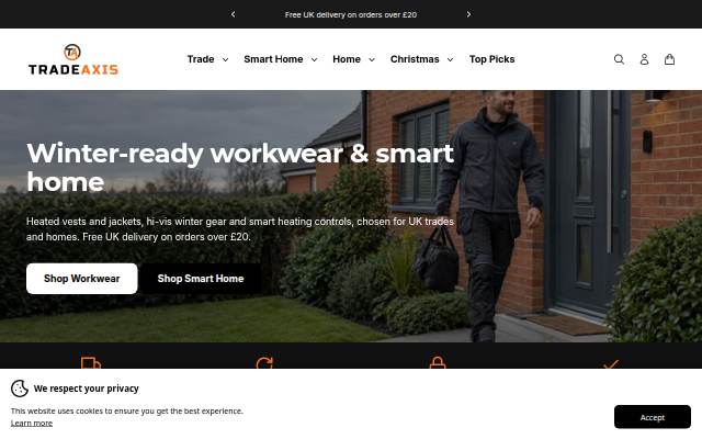 Tradeaxis storefront