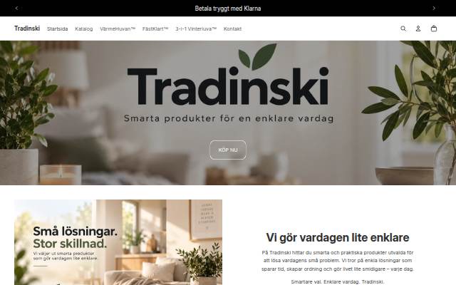 Tradinski storefront