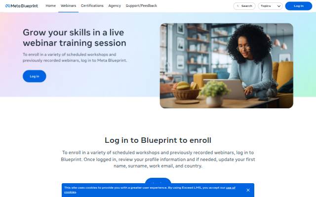 Meta Blueprint Training Workshops : Learn new skills to build your brand or business storefront