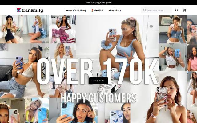 Transmitg storefront