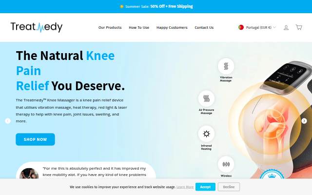 Treatmedy storefront