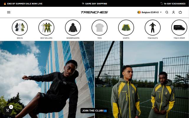 TRENCH KIDS storefront