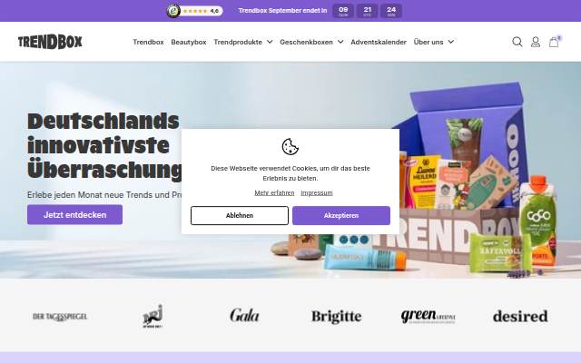 Trendbox storefront