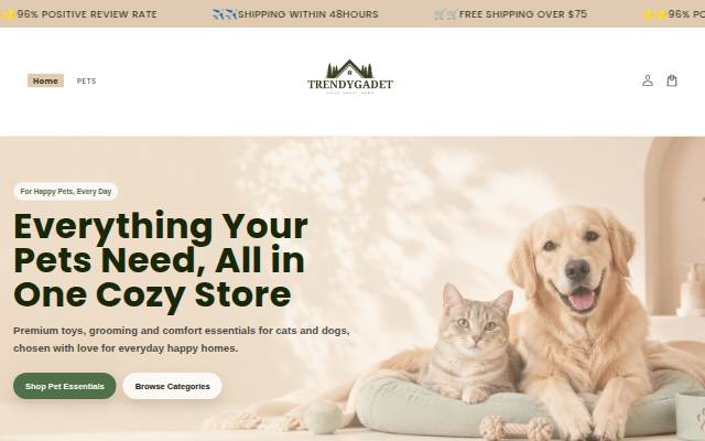 Trendy Gadet storefront