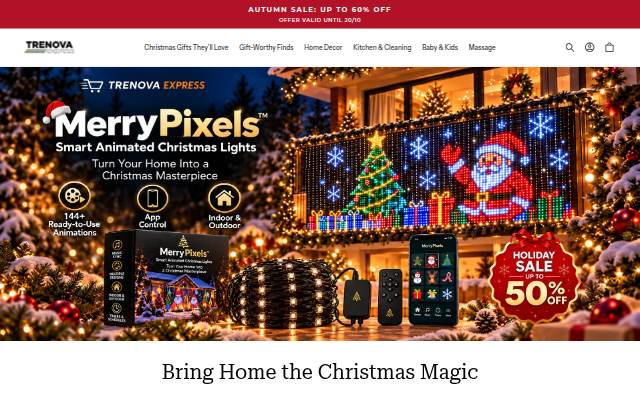 Trenova Express storefront