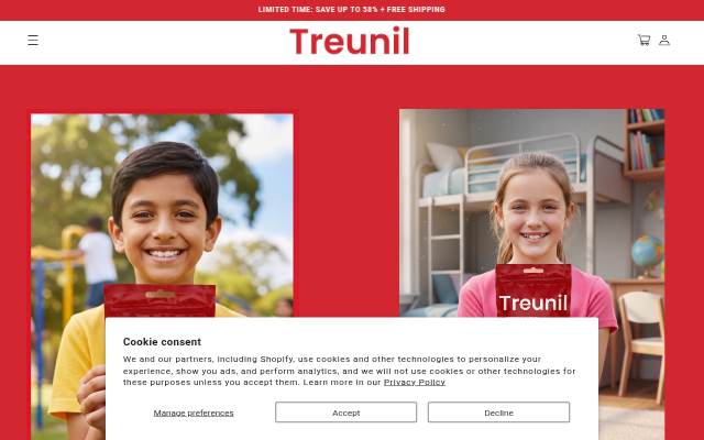Treunil storefront