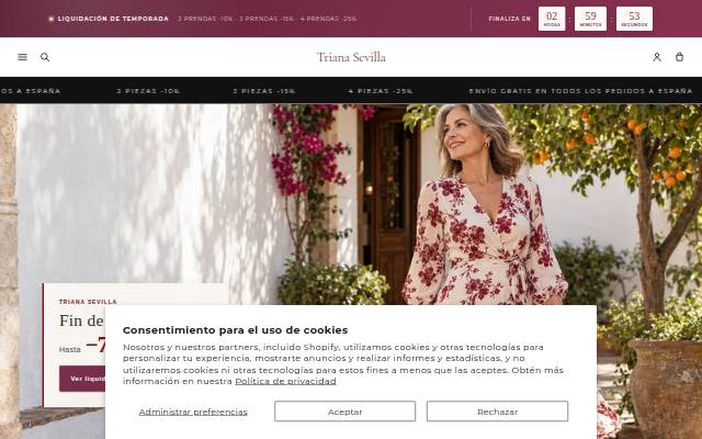 Triana Sevilla storefront