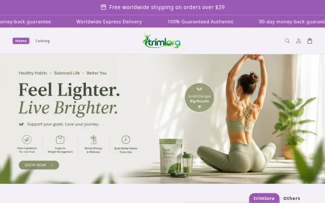 Trimlora storefront