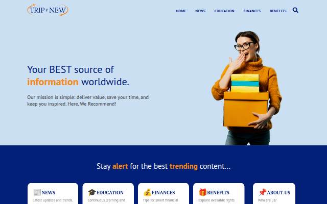 TRIPPNEW.COM storefront