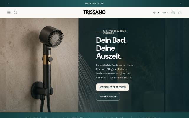 Startseite von TRISSANO.COM