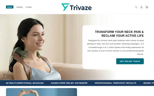 Trivaze storefront