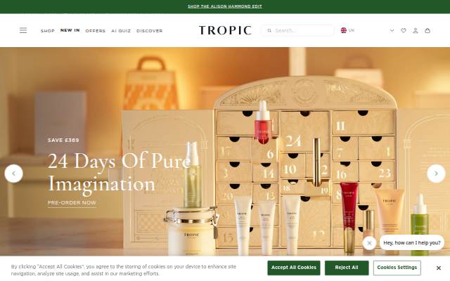Tropic storefront