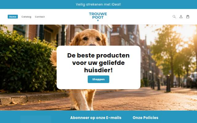 Trouwe Poot storefront