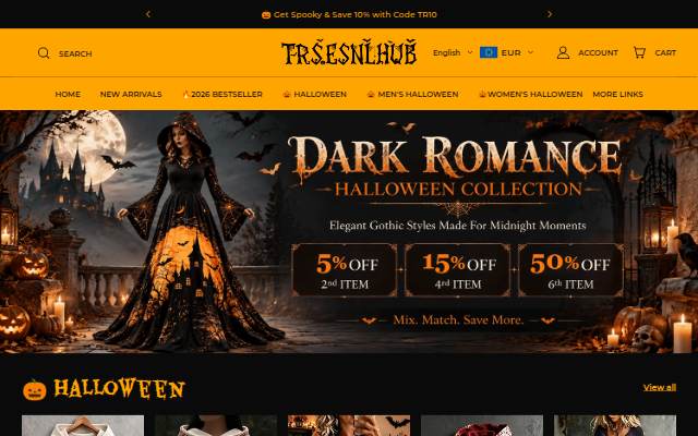 Trsesnlhub storefront