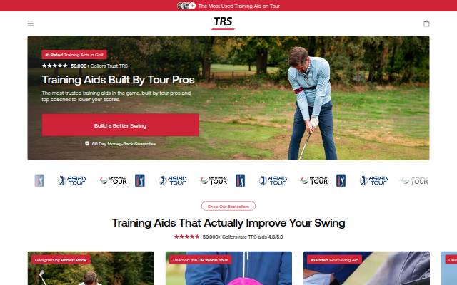 TRS Golf storefront