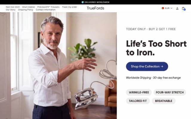 TrueFords storefront