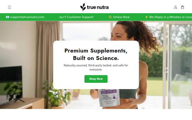 Montra da True Nutra