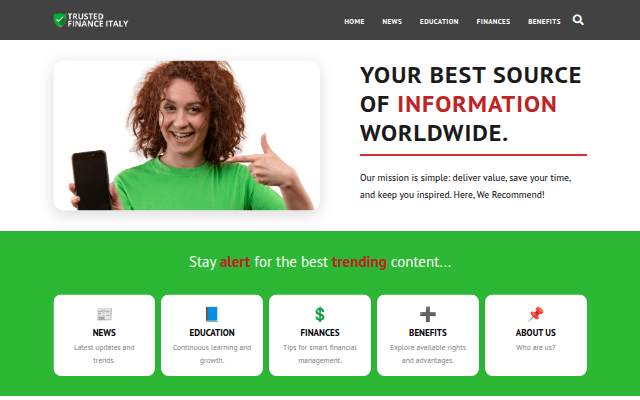 trustedfinanceitaly.com storefront