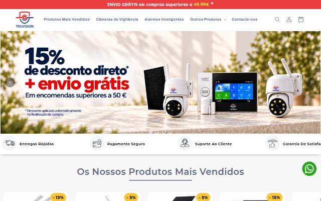 Startseite von Truvision