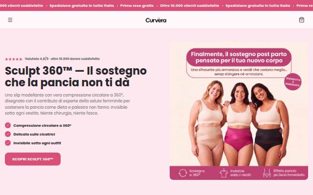 Curvèra storefront