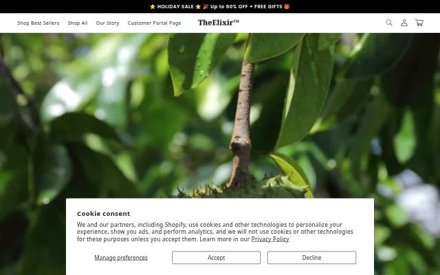 TryElixir storefront