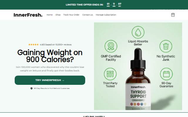 Innerfresh storefront