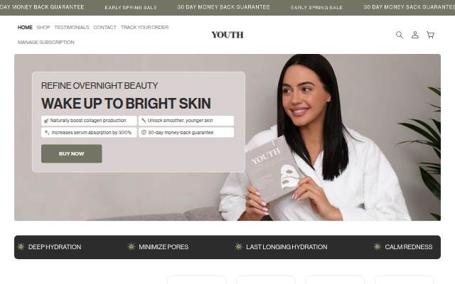 Montra da Youth Skin