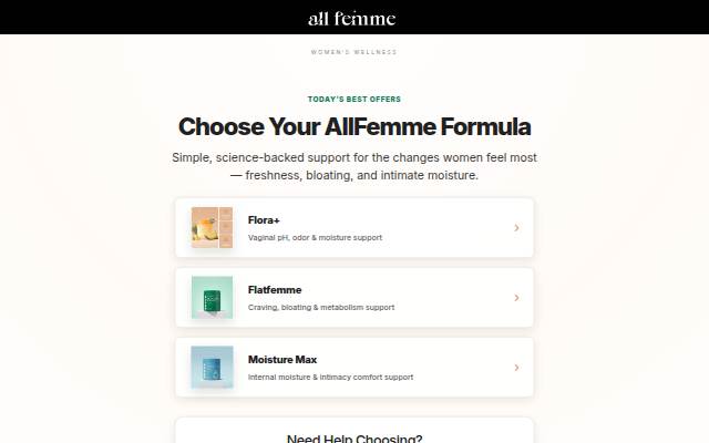 ALLFEMME storefront