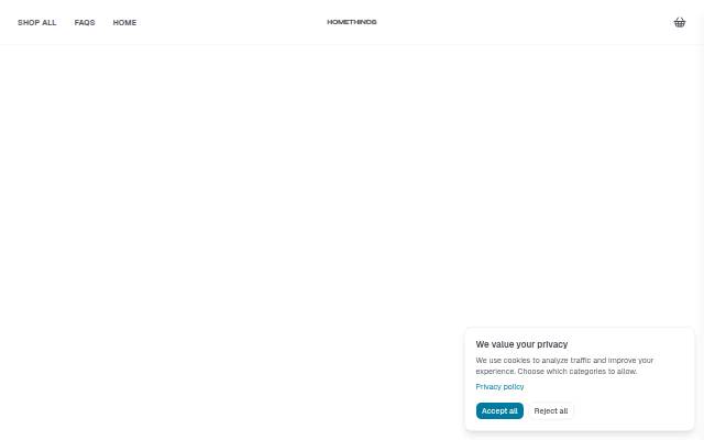 Startseite von Homethings