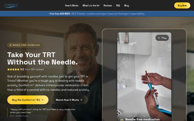 Comfort-in™ Needle-Free IM Kit storefront