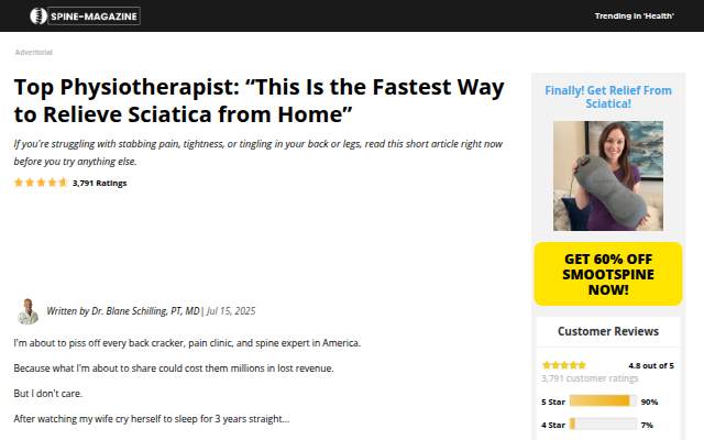 SmoothSpine Triple Fusion Massager storefront