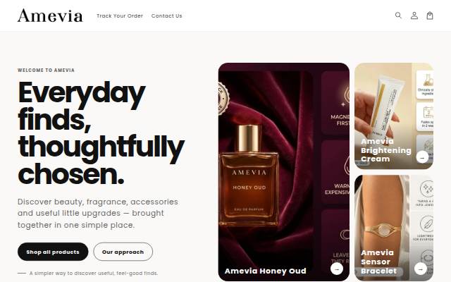 Amevia storefront