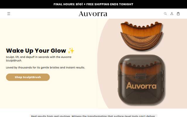 Auvorra storefront